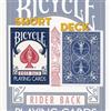 Murphy's Magic Mazzo Bicycle di 52 carte corte (piattaforma corta) (52 Blu)