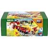BRIO World - Set soccorso antincendio Smart Tech Sound 36004 | Set treno giocattolo alimentato a batteria da 41 pezzi. Adatto a bambini di età superiore a 3 anni