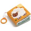 let's make Libro in tessuto sensoriale per bambini, giocattolo a partire da 0 3 6 12 mesi, libro interattivo con sonaglio a specchio, giocattolo per passeggino, regalo per ragazzi e ragazze (libro in