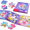 Capgoost Puzzle Magnetico, 12-16-20 Pezzi Puzzle Bambini, Puzzle Portabili 3 in 1 Gioco Educativi, Giocattoli da Viaggio per Attività in Aereo e Auto, Ragazze Puzzle Per Bambini 3 4 5 6 Anni