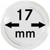 LINDNER Das Original Capsule per Monete Ø 17 mm Interno, Confezione da 10