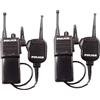 PPGGOPP Police Walkie Talkie Set Costume Poliziotta Accessori Set,Walkie-Talkie Polizia Giocattolo,Polizia Vestito Accessori divertente accessorio della polizia per Halloween Carnevale (non funzionante)