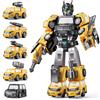 VEEVIFUN 5 in 1 Robot Magnetico Regali per 3 4 5 6 Anni Ragazzi Bambini Assemblaggio Facile Fai da te Trasformare Giocattoli camion per ragazzi Bambini