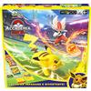 Pokémon Accademia Lotta del Gioco di Carte Collezionabili Pokémon (Cinderace-V, Pikachu-V e Eevee-V), edizione in italiano