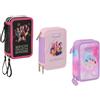 SAFTA - Astuccio K-POP Demon Hunters 3 Scomparti con 37 Accessori - h19,5x12,5x5,5 cm