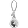 Belkin Custodia per AirTag con laccetto Secure Holder, guscio protettivo antigraffio per Air Tag - Bianco, Normal