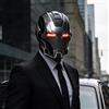 Iron Man MK17 Heartbreaker Helmet English Voice-controlled Full Mask Silver Ver