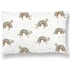 SUPERBE BEBE Cuscino Per Bambini Con Federa Bimbo 33x45 Cm In Cotone Oeko-tex - cuscino Lettino Bambino Con Copricuscino 33x45 - Cuscino Piccolo Rettangolare - Federa Antiacaro Antisoffoco - 1 Anno 2 Anni
