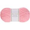 Utopia Crafts Country Wool Blend Aran - Filato per lavoro a maglia e uncinetto, 100 g (1, rosa rosa)