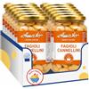 Generic Amato Fagioli Cannellini Cotti al Vapore 360 g, Legumi al Naturale in Vasetto di Vetro, Pronti all'Uso, Ricchi di Fibre e Proteine, Ideali per Zuppe e Insalate, Confezione 4/8/12 Pezzi (12 PEZZI)