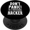 Hacker & Cyber T-Shirts & Gifts Hacker PopSockets PopGrip Adesivo