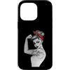 Anne Cha Art Custodia per iPhone 14 Pro Max Girl Power GRL PWR - Rivettatrice moderna Rosie the Rivettatrice Pin Up Retro Art
