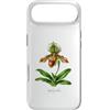 The Botany Bureau Custodia per iPhone Air Illustrazione della pianta dell'orchidea pantofola della signora Paphiopedilum