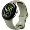 Google Pixel Watch 5 (41mm) Smartwatch Pirite/Cinturino Verde Oliva, Wi-Fi