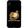 Christian Faith Watch Cross Custodia per iPhone XS Max Christian Cross Fede Passato Tempo Ben Speso