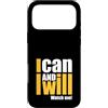 ArystDesign Celebration, Mood & Vibe Des Custodia per iPhone 17 Pro Max I Can And I Will Watch Me Citazione Slogan motivazionale