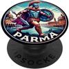 Parma Vacation And Romagna Trip Gladiatore Italiano Parma PopSockets PopGrip Adesivo