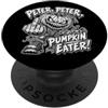 Divertente Peter, Halloween Halloween, divertente Peter mangiatore di zucca PopSockets PopGrip Adesivo