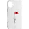 Albanian Flag Gifts for Albanian Patriot Custodia per iPhone 16 Plus Albania, Shqiperia Flamuri Shqiptar, bandiera patriottica albanese