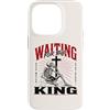 Keep Watch Christian Gothic Art Custodia per iPhone 14 Pro Aspettando il re scheletro cristiano Bibbia Art