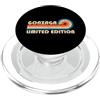 Retro Name Vault GONZAGA Retro 70s 80s Sunset Stripe PopSockets PopGrip per MagSafe