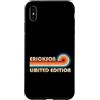 Retro Name Vault Custodia per iPhone XS Max ERICKSON Retro 70s 80s Sunset Stripe