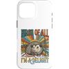 Lakelandwholesale1 Shirt Company Custodia per iPhone 16 Pro Max First Of All Im A Delight Carino Opossum Retro Grafica