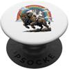 Lakelandwholesale1 Shirt Company Unicorno Equitazione Buffalo Arcobaleno Carino Animale PopSockets PopGrip Adesivo