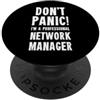 Network & IT T-Shirts & Gifts Responsabile di rete PopSockets PopGrip Adesivo