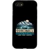 Queenstown New Zealand Designs and Souve Custodia per iPhone SE (2020) / 7/8 Queenstown Nuova Zelanda Laghi Picchi Avventura