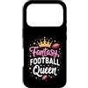 Flo Design Fantasy Football Outfits Custodia per iPhone 17 Pro Fantasy Football Queen Women Fantasy Football Funny Women