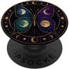 Lunar Astronomy And Celestial Astrology Arte mistica dei tarocchi della farfalla della fase lunare PopSockets PopGrip Adesivo