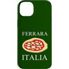 Ferrara Vacation And Emilia-Romagna Trip Custodia per iPhone 14 Plus Italia Pizza Ferrara