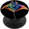 Mante divertenti per gli amanti delle im Mante Razze del Diavolo Razze Trigoni Mante Subacquee PopSockets PopGrip Adesivo