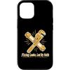 Christian Plumber Pipe Repair Custodia per iPhone 12/12 Pro Fede idraulica Correzione Perdite guidate dalla fede