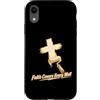 Christian Faith Covers Painter Custodia per iPhone XR Rullo per pittura a croce Faith Covers Every Wall
