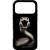 Majestic Black Mamba Face Wildlife Natur Custodia per iPhone 17 Pro Max Black Mamba Face Snake Rettile Wildlife Black Mamba