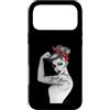 Anne Cha Art Custodia per iPhone 17 Pro Max Girl Power GRL PWR - Rivettatrice moderna Rosie the Rivettatrice Pin Up Retro Art