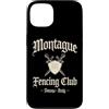 JB's Shakespeare Shop Custodia per iPhone 13 Montague Fencing Club Verona Italia Spade e Scudo Invecchiato