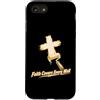 Christian Faith Covers Painter Custodia per iPhone SE (2020) / 7/8 Rullo per pittura a croce Faith Covers Every Wall