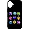 Cedar Rue Custodia per iPhone 16 Plus Disco Ball Party Fun Dance Bright Happy specchiato