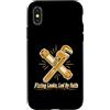 Christian Plumber Pipe Repair Custodia per iPhone X/XS Fede idraulica Correzione Perdite guidate dalla fede