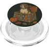 Pointer Dog Bond Vintage Caccia Cane Autunno Zucca Fall Retriever PopSockets PopGrip per MagSafe