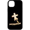 Christian Faith Covers Painter Custodia per iPhone 14 Plus Rullo per pittura a croce Faith Covers Every Wall
