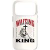 Keep Watch Christian Gothic Art Custodia per iPhone 17 Pro Aspettando il re scheletro cristiano Bibbia Art