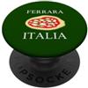 Ferrara Vacation And Emilia-Romagna Trip Italia Pizza Ferrara PopSockets PopGrip Adesivo