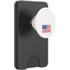 Nasa Felpa con cappuccio con logo della NASA con bandiera americana PopSockets PopWallet per MagSafe