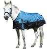 Leberna Coperta per cavallo e pony (senza imbottitura), blu pavone, 1,2 m | Impermeabile leggero Ripstop Horse Rain Sheet per miniatura Shetland Puledro Donkey e sezione A