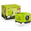 Climsom Ballouf - Lanciapalle Automatico Intelligente per Cani | Modalità Automatica ed Educativa/Manuale | Suono Realistico di Abbaio | Distanze Regolabili | Batteria Ricaricabile