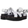 Dr. Martens Cross Strap Sandal, Sandali Donna, Bianco(White), 38 EU